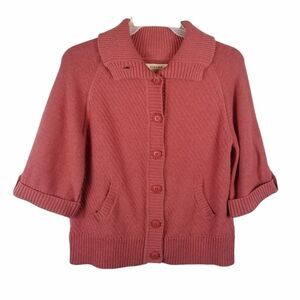 SONOMA 100% Cotton Mauve Sweater. Size L